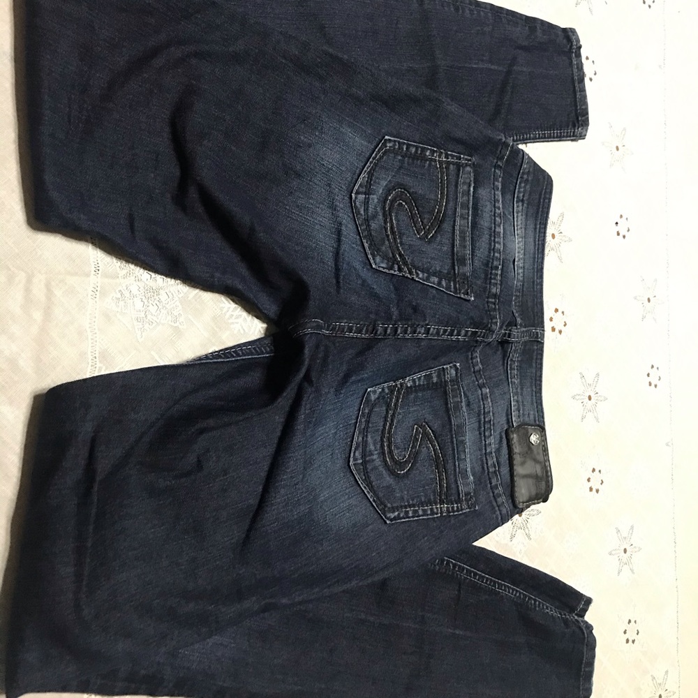 Silver Jeans 25 x 30‎ Suki Jegging Ankle Dark Mid